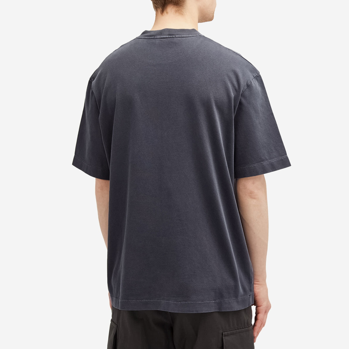Stone Island Men's Marina Old Effect Logo T-Shirt in Ink Stone Island