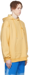 ADER error Yellow Cotton Hoodie