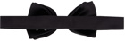 Ferragamo Black Silk Bow Tie