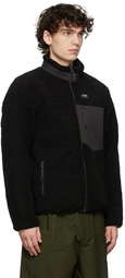 TAION Reversible Black Quilted Down Jacket