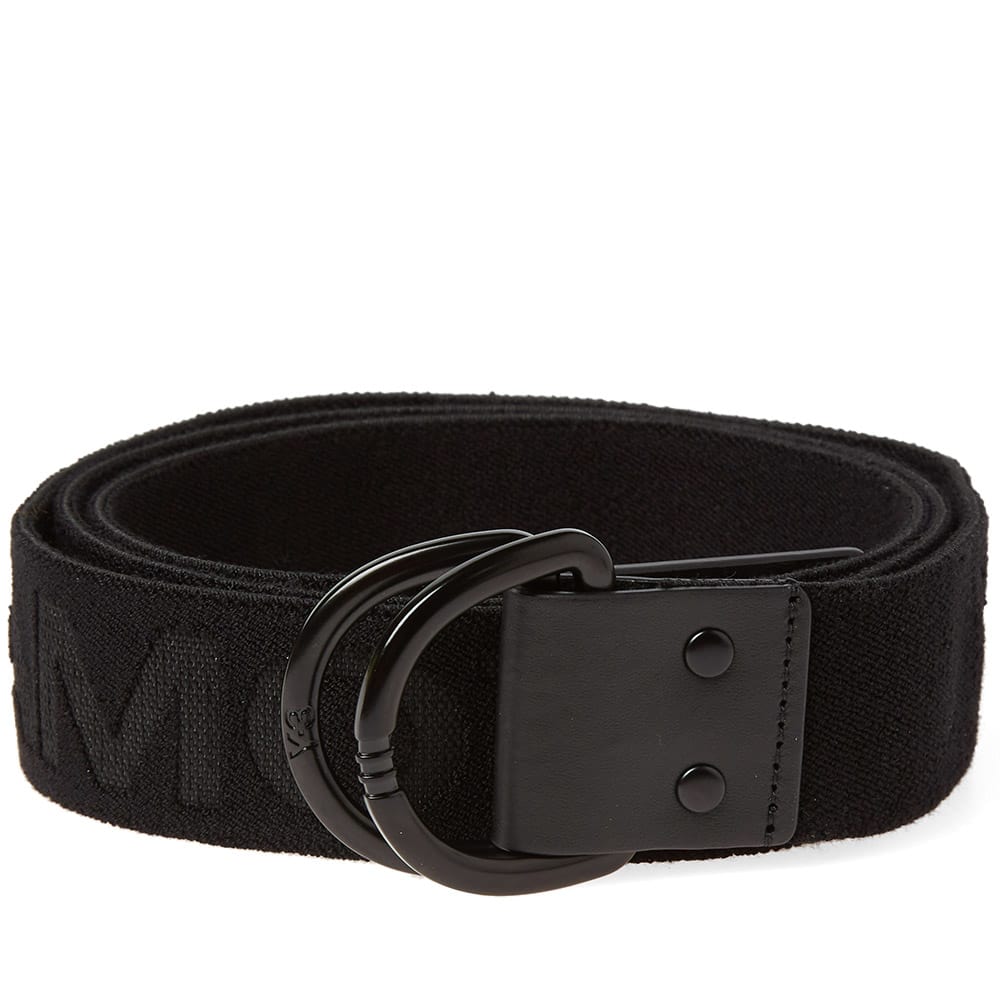 Y-3 Stacked Brand Elastic Belt Y-3