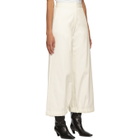Edit Off-White Drawcord Trousers