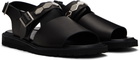 UNDERCOVER Black foot the coacher Edition UP1E4F01 Sandals