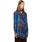 Vivienne Westwood Blue Square Shirt
