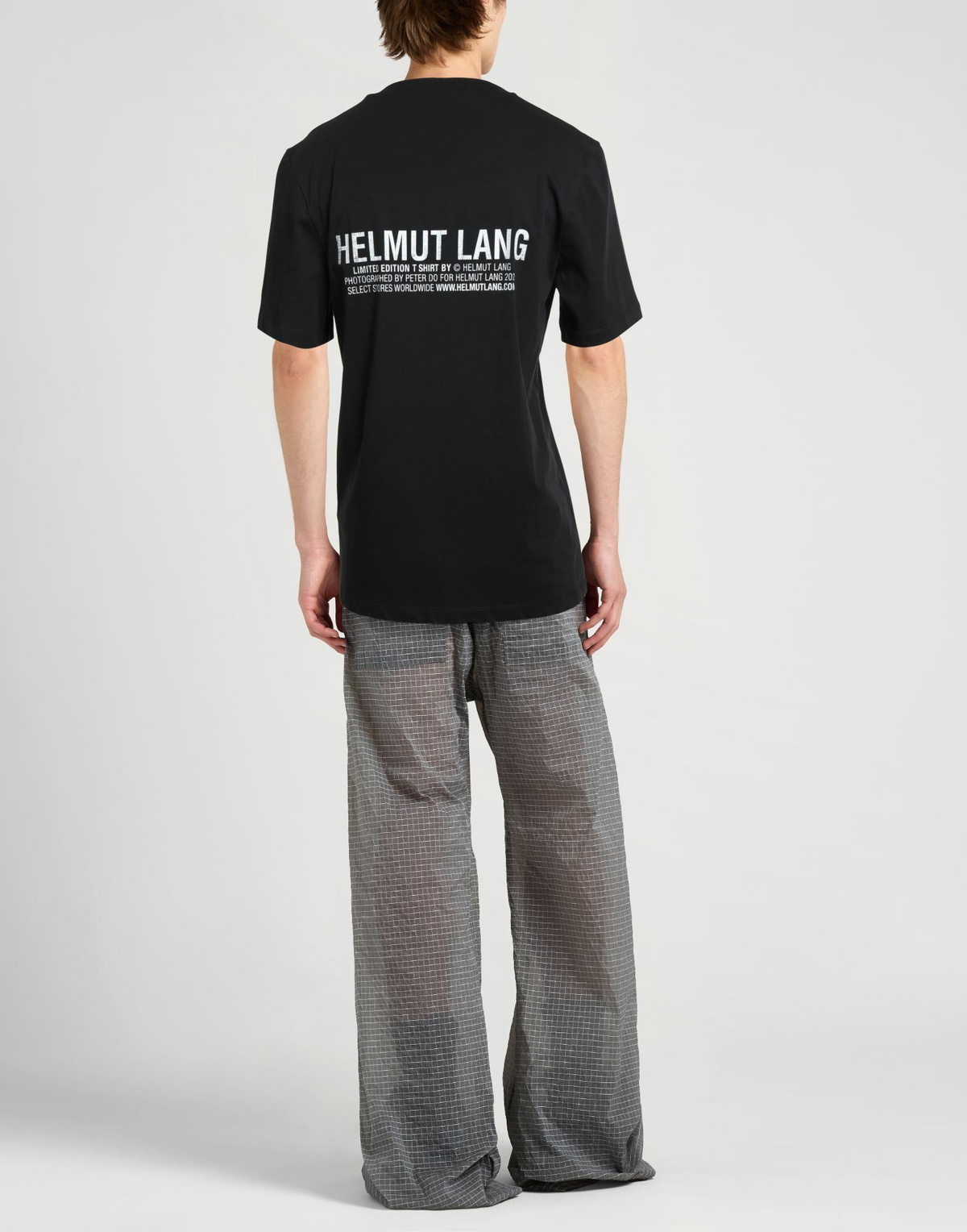 Helmut Lang Mens T-shirt in Black