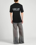 Helmut Lang Mens T-shirt in Black