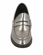 Brunello Cucinelli Womens Loafers in Silver
