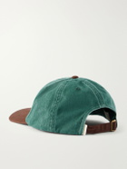 Aimé Leon Dore - Logo-Embroidered Pigment-Dyed Cotton Baseball Cap - Green