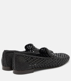 Le Monde Béryl Soft woven leather slip-on shoes