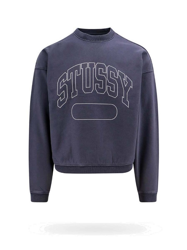 Photo: Stussy   Sweatshirt Blue   Mens