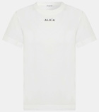 Alaïa Logo cotton jersey T-shirt