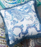 Etro - Paisley cotton cushion