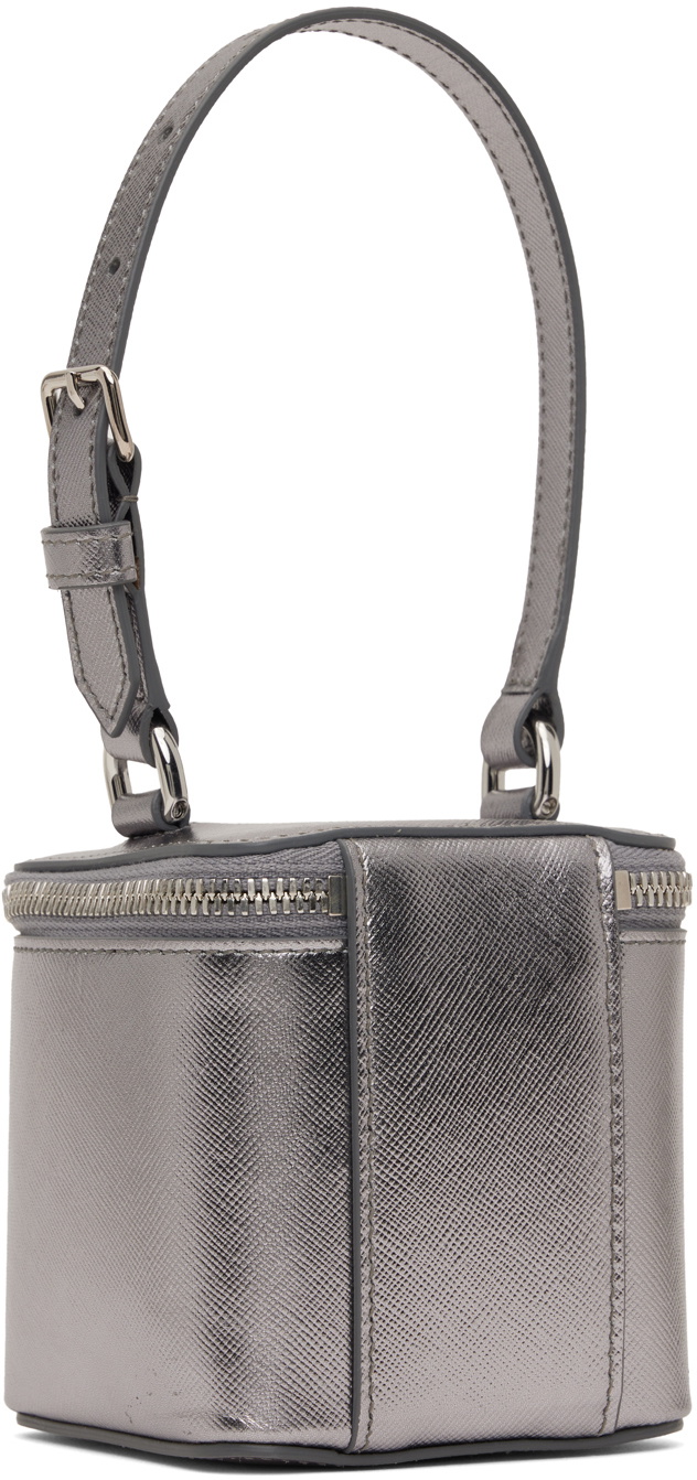 【未使用品】Maison Margiela MICRO CUBE BAG Maison Margiela Silver Micro Cube Bag Maison Margiela