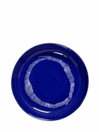 SERAX - Set Of 2 Dark Blue Striped High Plates