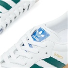 Adidas SAMBA OG Sneakers in White/Collegiate Green/Gum