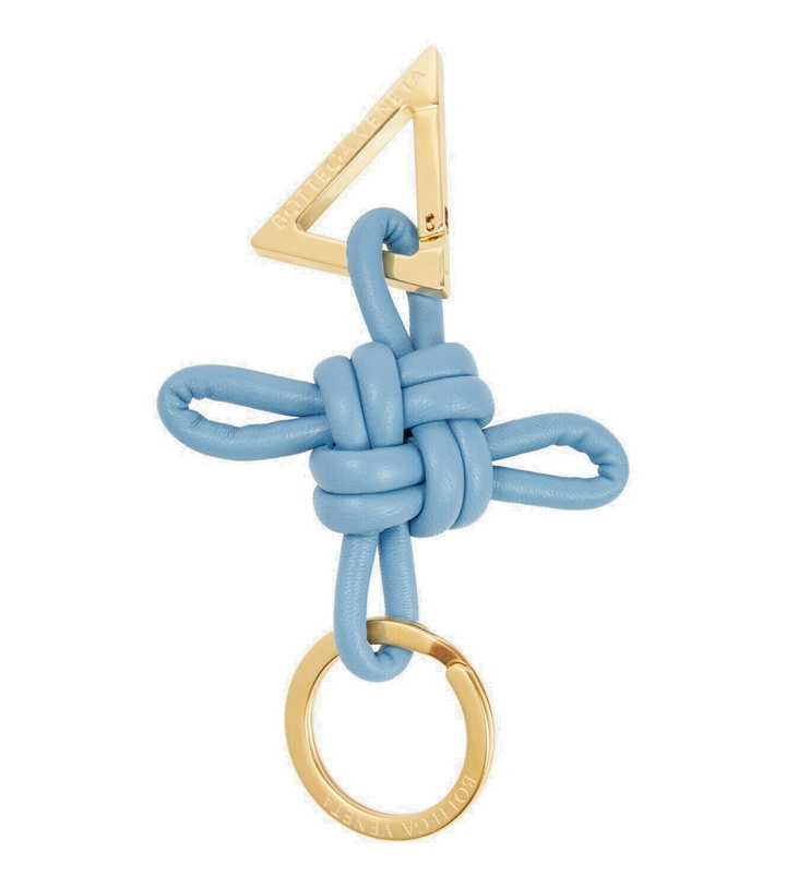 Photo: Bottega Veneta - Knotted leather keyring