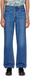 Nudie Jeans Blue Rad Rufus Jeans