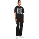 Stella McCartney Black Carbot Print T-Shirt