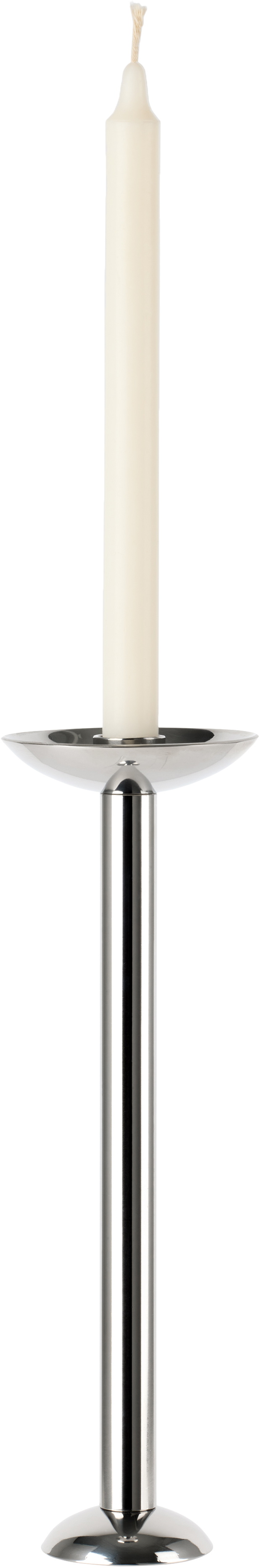 Louise Roe Silver Metal Champagne Candle Holder