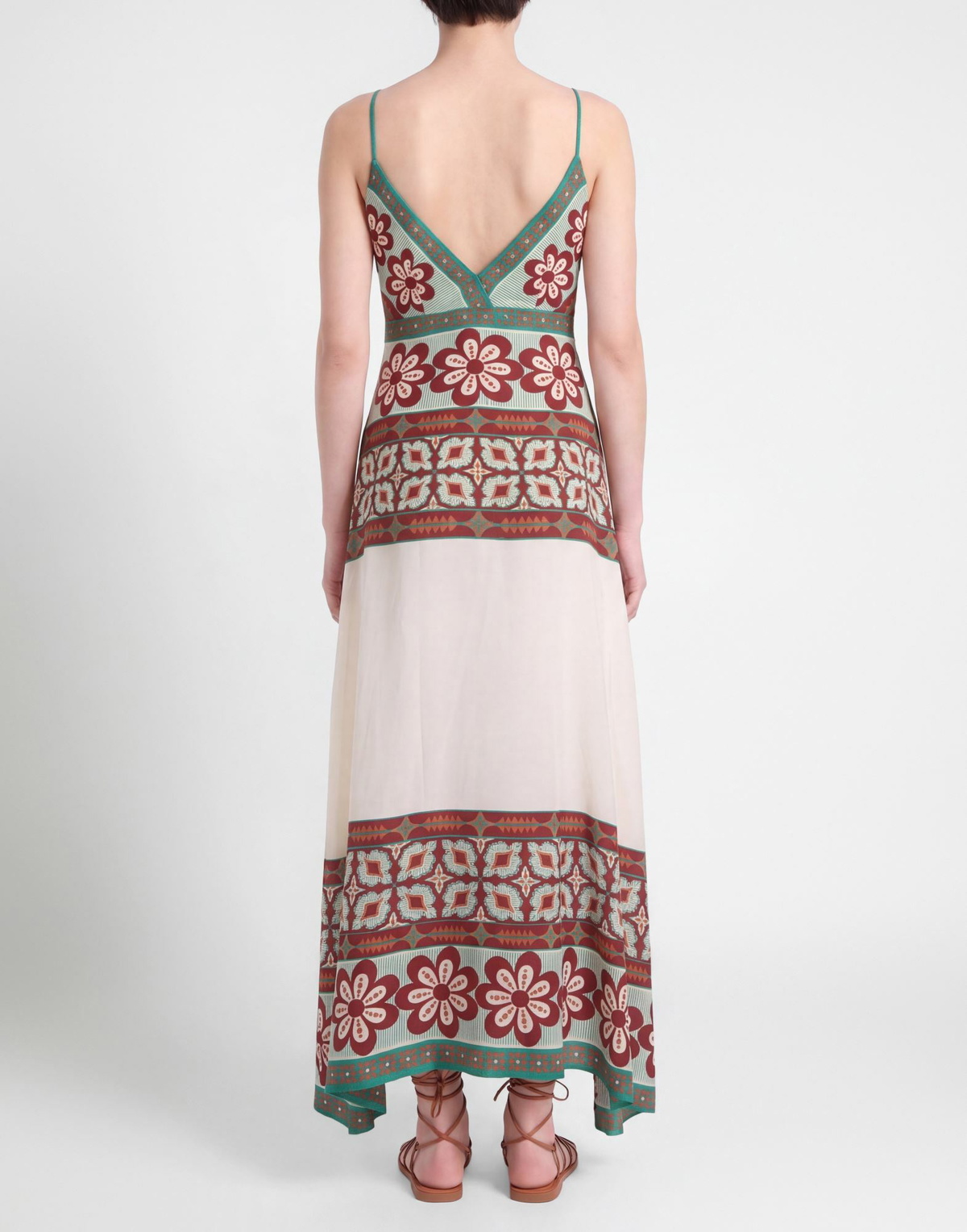 La Doublej Womens Maxi dress Emerald in Green