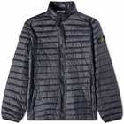 Stone Island Men's Lightweight Down Jacket in Navy