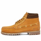 Timberland Men's Icons 7 Eye Lug Boot in Wheat Nubuck