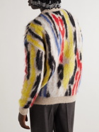 SAINT LAURENT - Jacquard-Knit Sweater - Multi