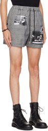 TAKAHIROMIYASHITA TheSoloist. Black & White Trunks Shorts