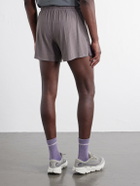 Satisfy - Straight-Leg Logo-Appliqu&eacute;d 5" Space‑O&trade; Shorts - Brown