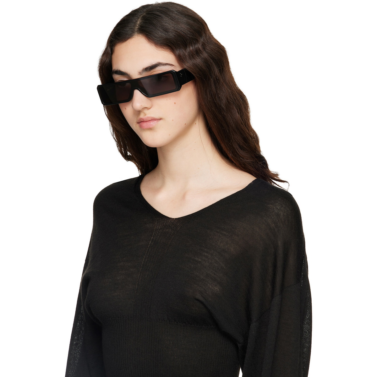 Rick Owens Black Gethshades Sunglasses