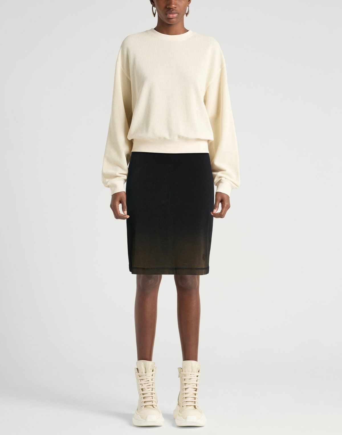 Knwls Womens Mini skirt in Black