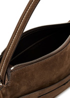JW Anderson Loafer Suede Shoulder bag - Brown - One Size