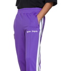 Palm Angels Purple Classic Track Pants