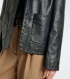 Róhe Leather jacket