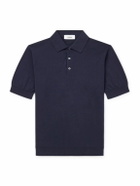Lardini - Cotton Polo Shirt - Blue
