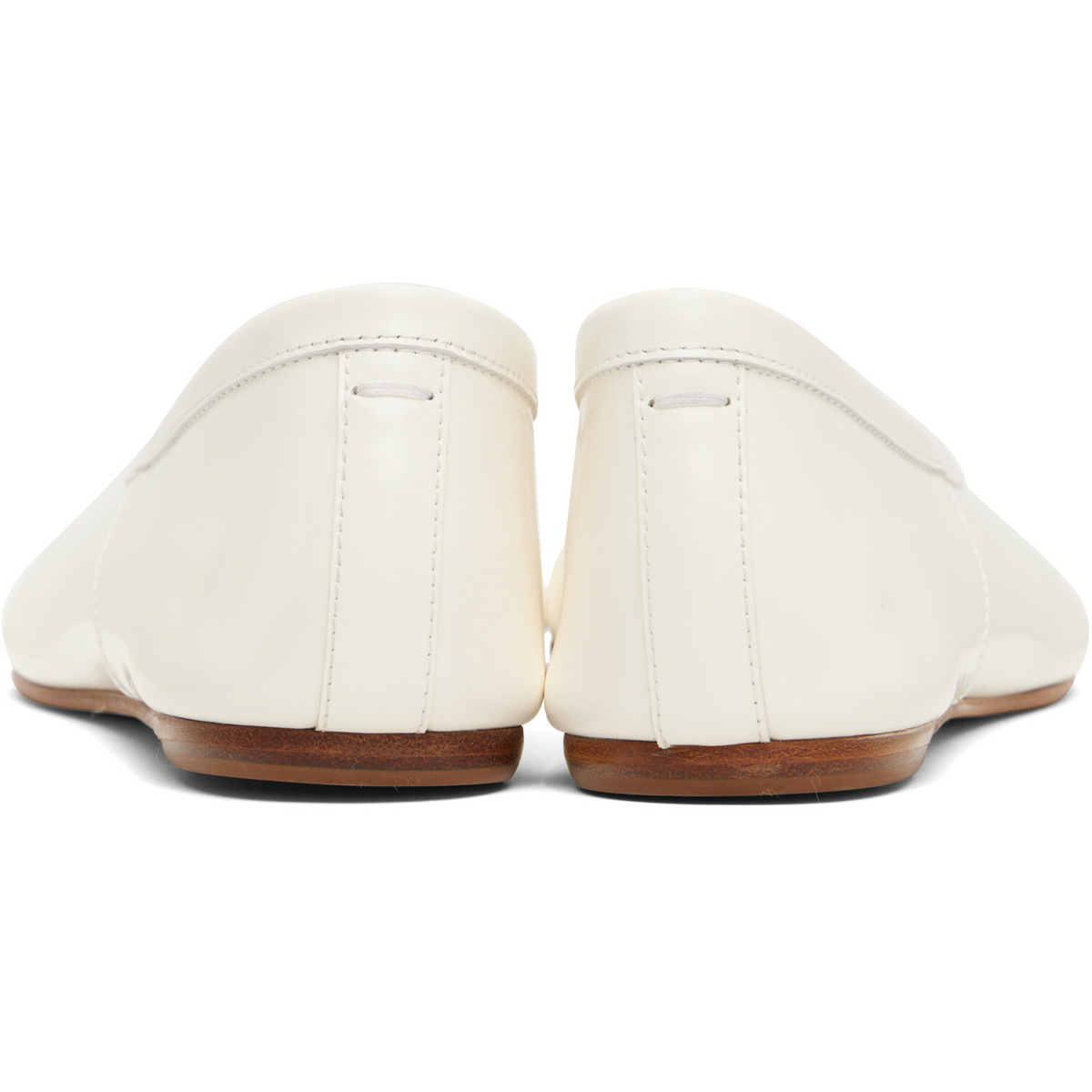 Maison Margiela White Tabi Ballerina Flats