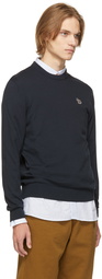 PS by Paul Smith Navy Zebra Logo Crewneck