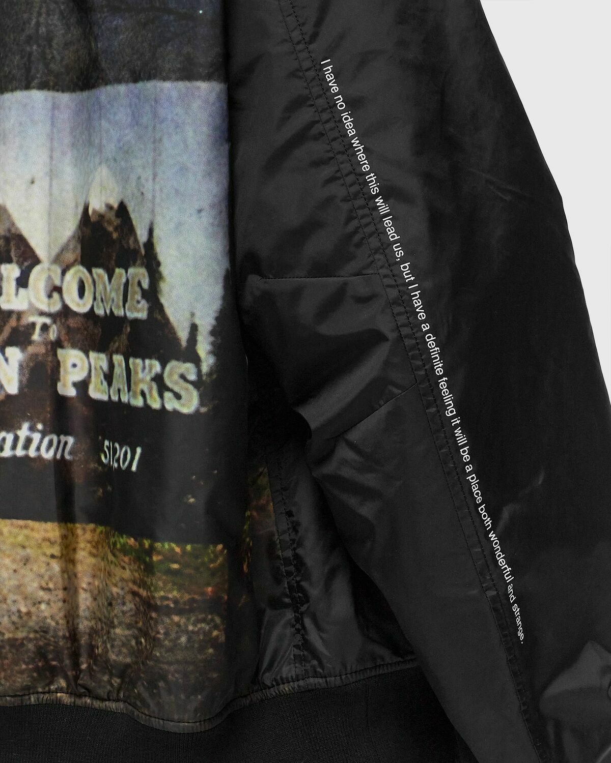 Undercover Blouson Black Bomber Jackets Undercover