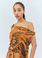 Acne Studios Printed Mini Dress