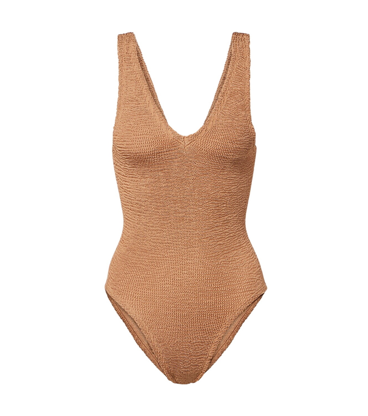 Hunza G Women's Gloria Bikini in Metallic Cocoa Hunza G