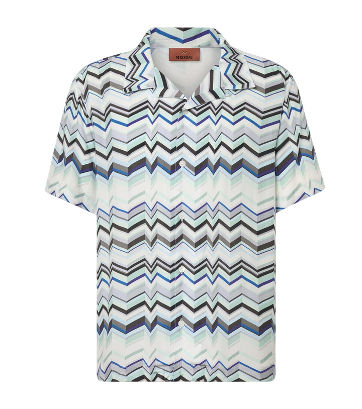 Photo: Missoni Zig Zag bowling shirt