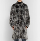 Balenciaga - Oversized Faux Fur Coat - Men - Gray