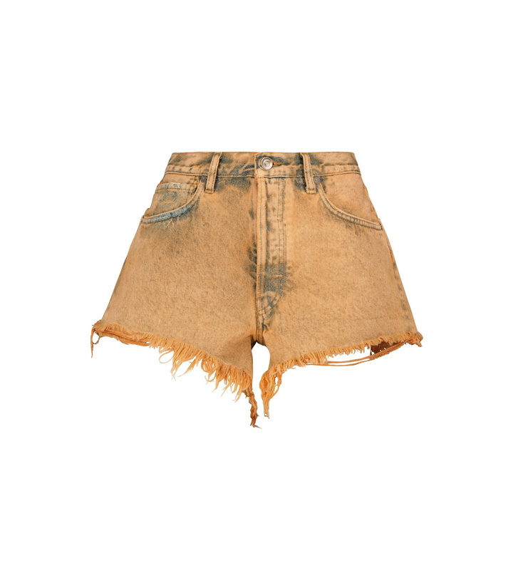 Photo: Alanui - Valparaiso high-rise denim shorts