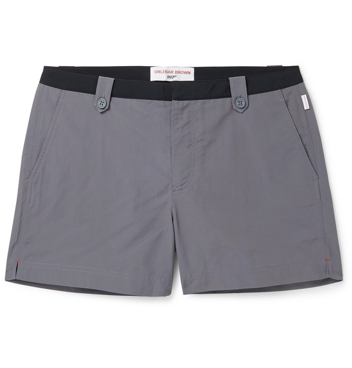 Photo: Orlebar Brown - Setter Short-Length Swim Shorts - Gray