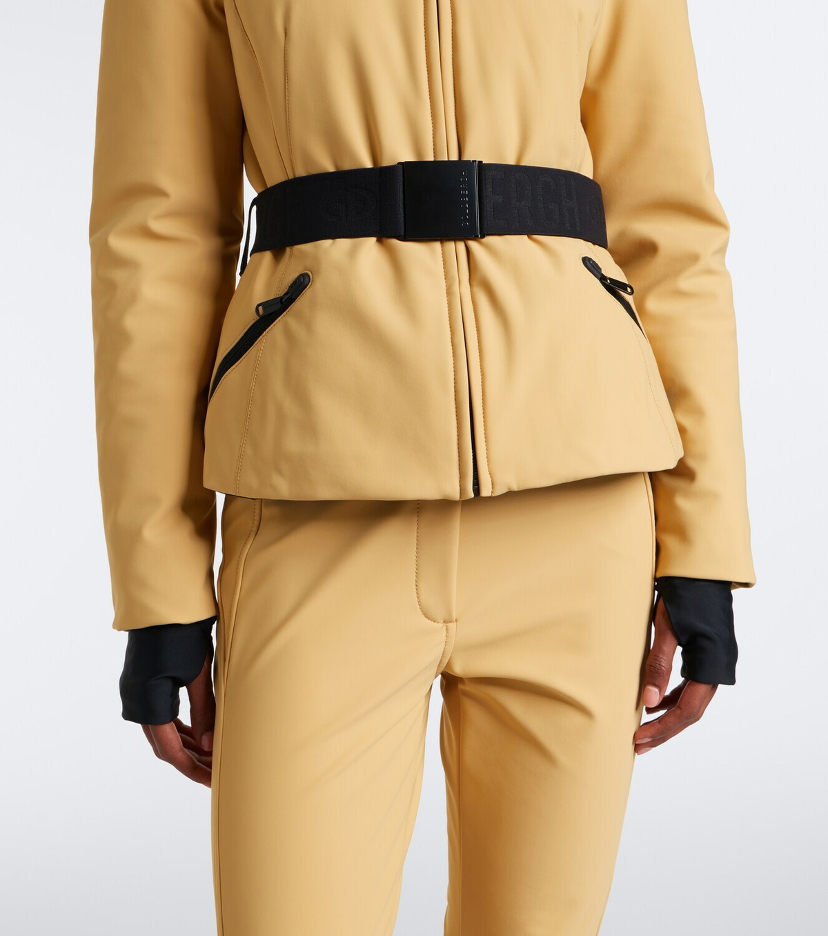Goldbergh Hida belted ski jacket