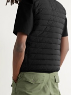 Stone Island - Quilted Stretch-Nylon Down Gilet - Black