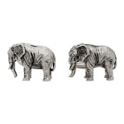 Paul Smith Silver Elephant Cufflinks