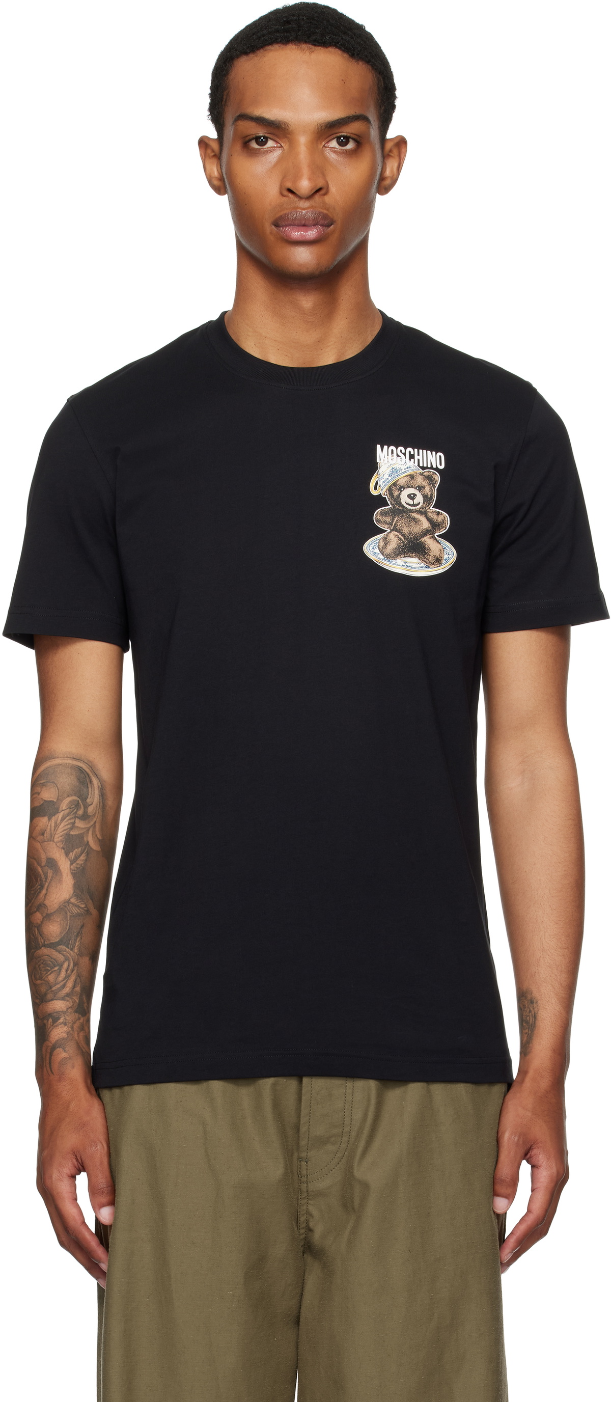 Lad Musician Black Permanent Rocker Nihilism T-Shirt Lad