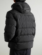 BOGNER - Blaine Panelled Quilted Shell Hooded Jacket - Black