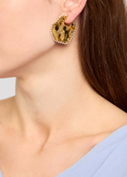 Joanna Laura Constantine Wave 18kt Gold-plated Hoop Earrings - One Size